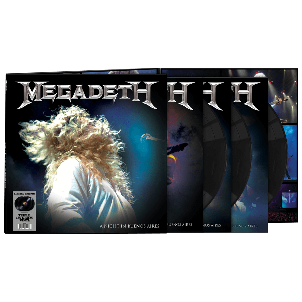 MEGADETH - A Night In Buenos Aires Vinyl