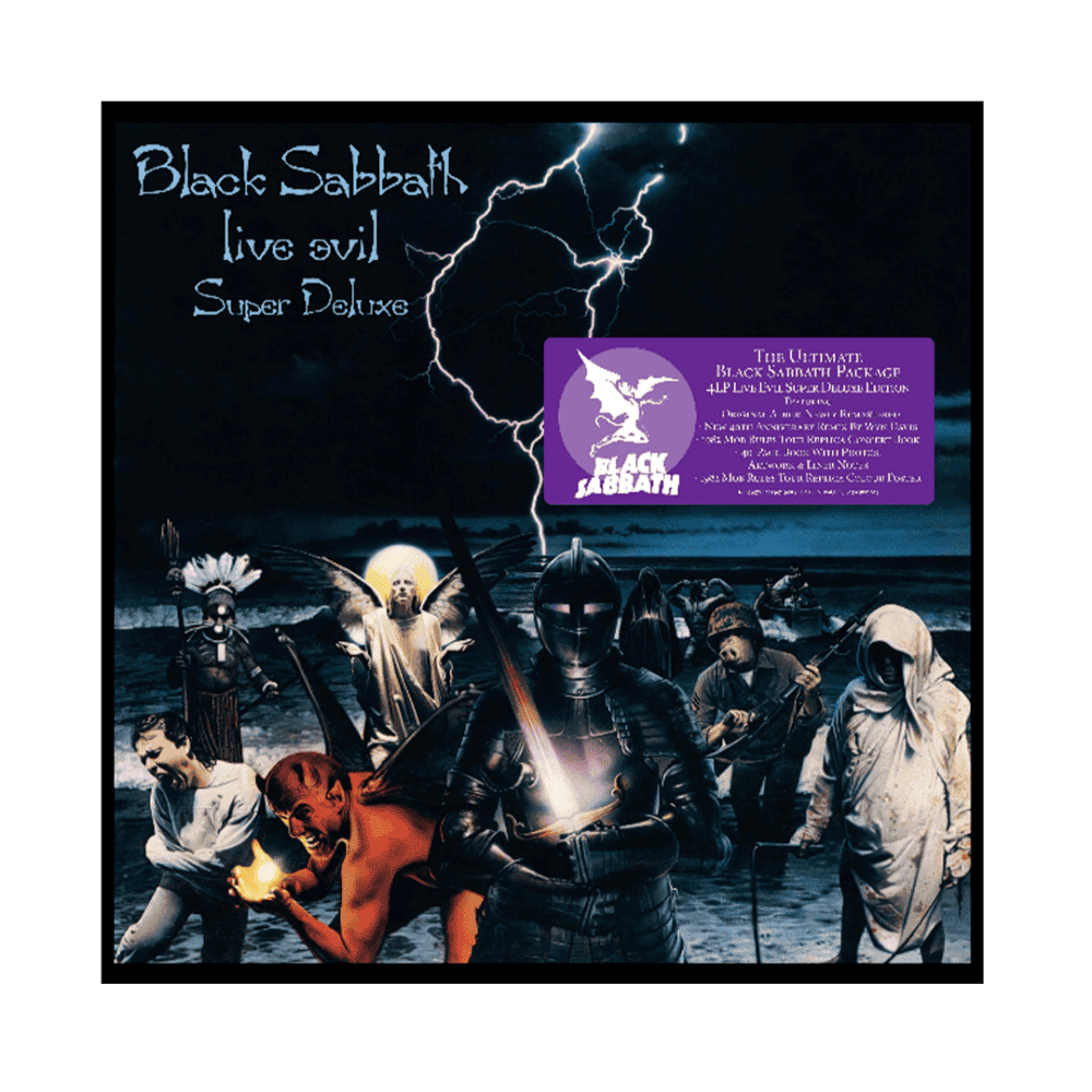 BLACK SABBATH - Live Evil Super Deluxe 40th Anniversary Edition 4LP Vinyl Box Set