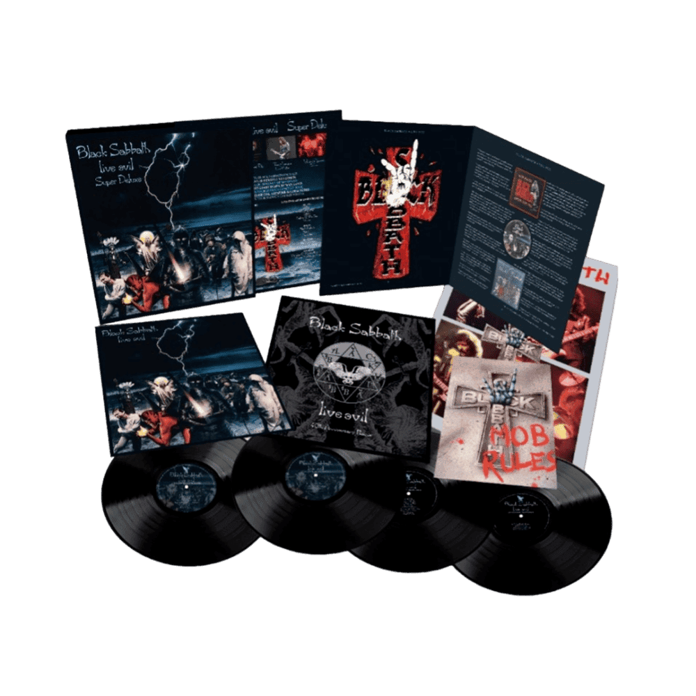 BLACK SABBATH - Live Evil Super Deluxe 40th Anniversary Edition 4LP Vinyl Box Set