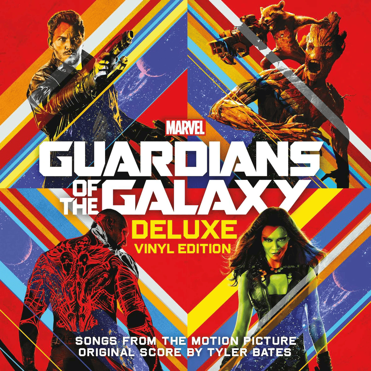 GUARDIANS OF THE GALAXY Deluxe Soundtrack Vinyl