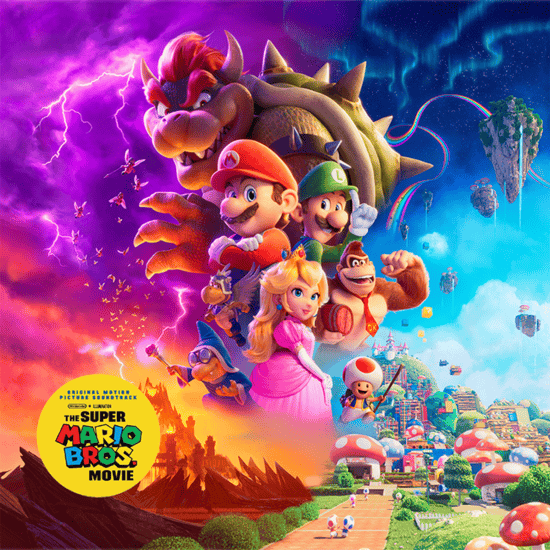 The Super Mario Bros. Movie Soundtrack Vinyl
