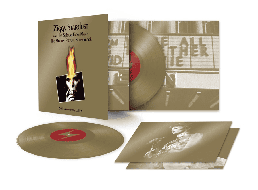 DAVID BOWIE - Ziggy Stardust & The Spiders From Mars Soundtrack Vinyl