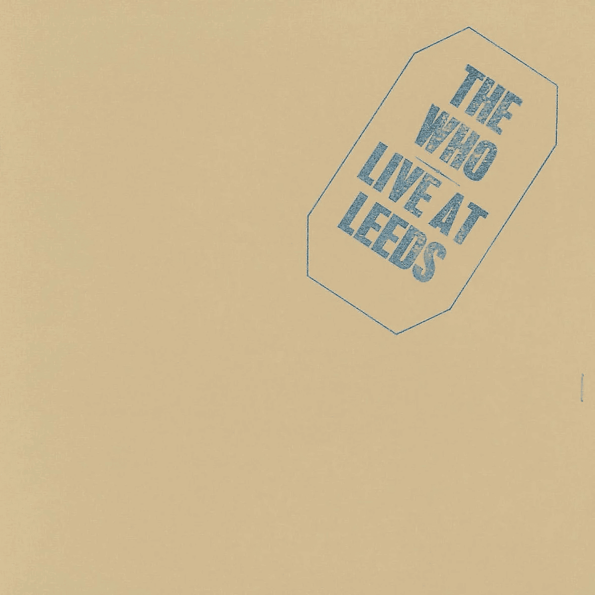 THE WHO - Live at Leeds Vinyl