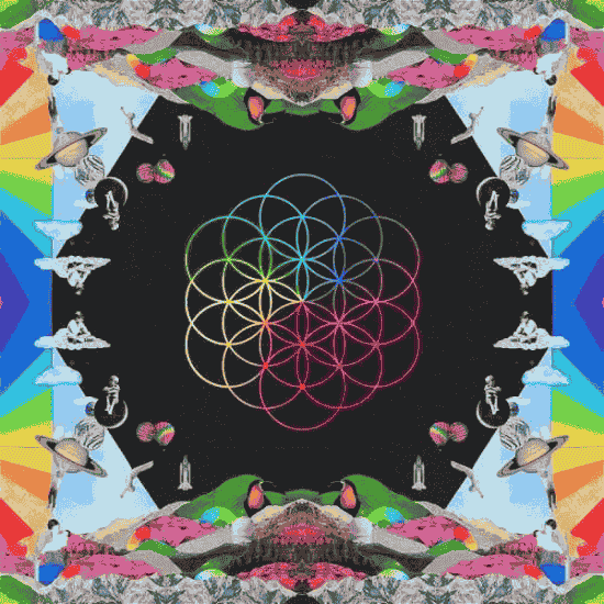 COLDPLAY - A Head Full Of Dreams Clear Vinyl
