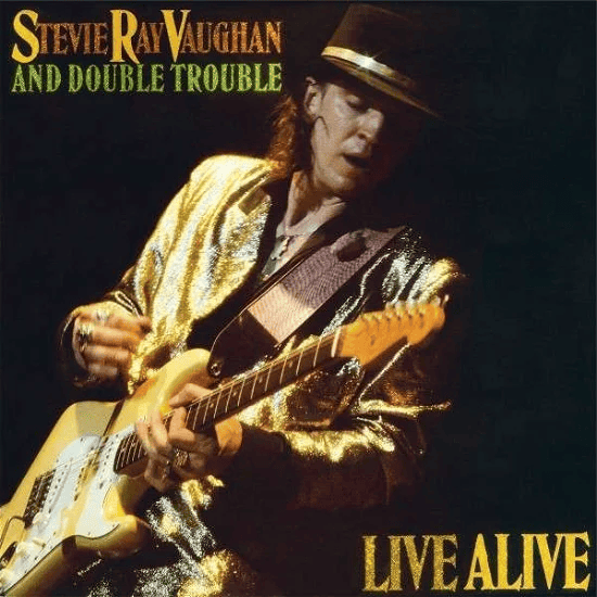 STEVIE RAY VAUGHAN & DOUBLE TROUBLE - Live Alive Vinyl