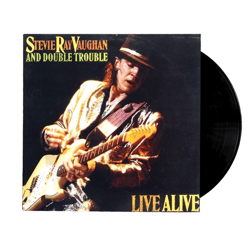 STEVIE RAY VAUGHAN & DOUBLE TROUBLE - Live Alive Vinyl
