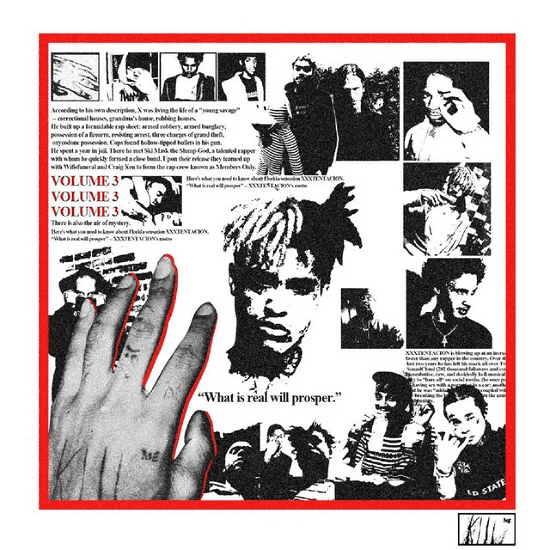 XXXTENTACION - Members Only Club Vol.3 Vinyl