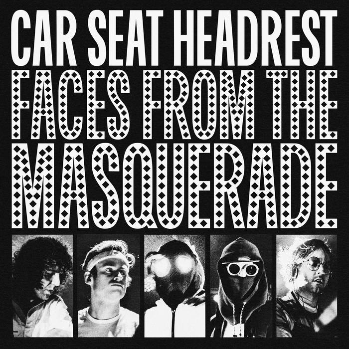 CAR SEAT HEADREST - Faces from the Masquerade Vinyl