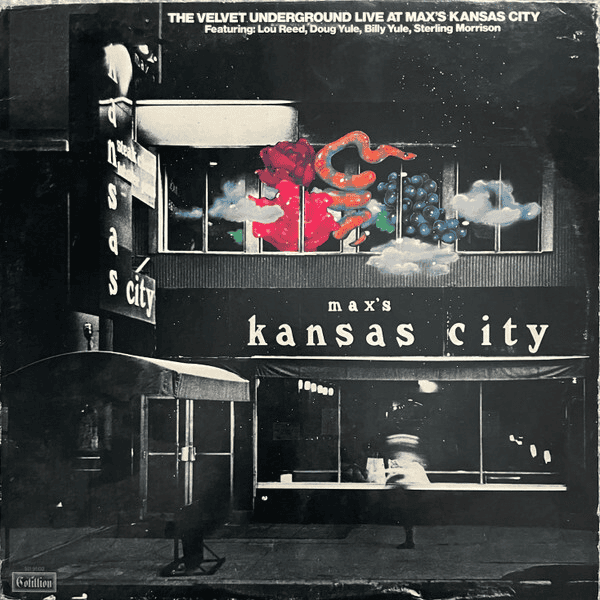 THE VELVET UNDERGROUND - Live At Max's Kansas City Vinyl