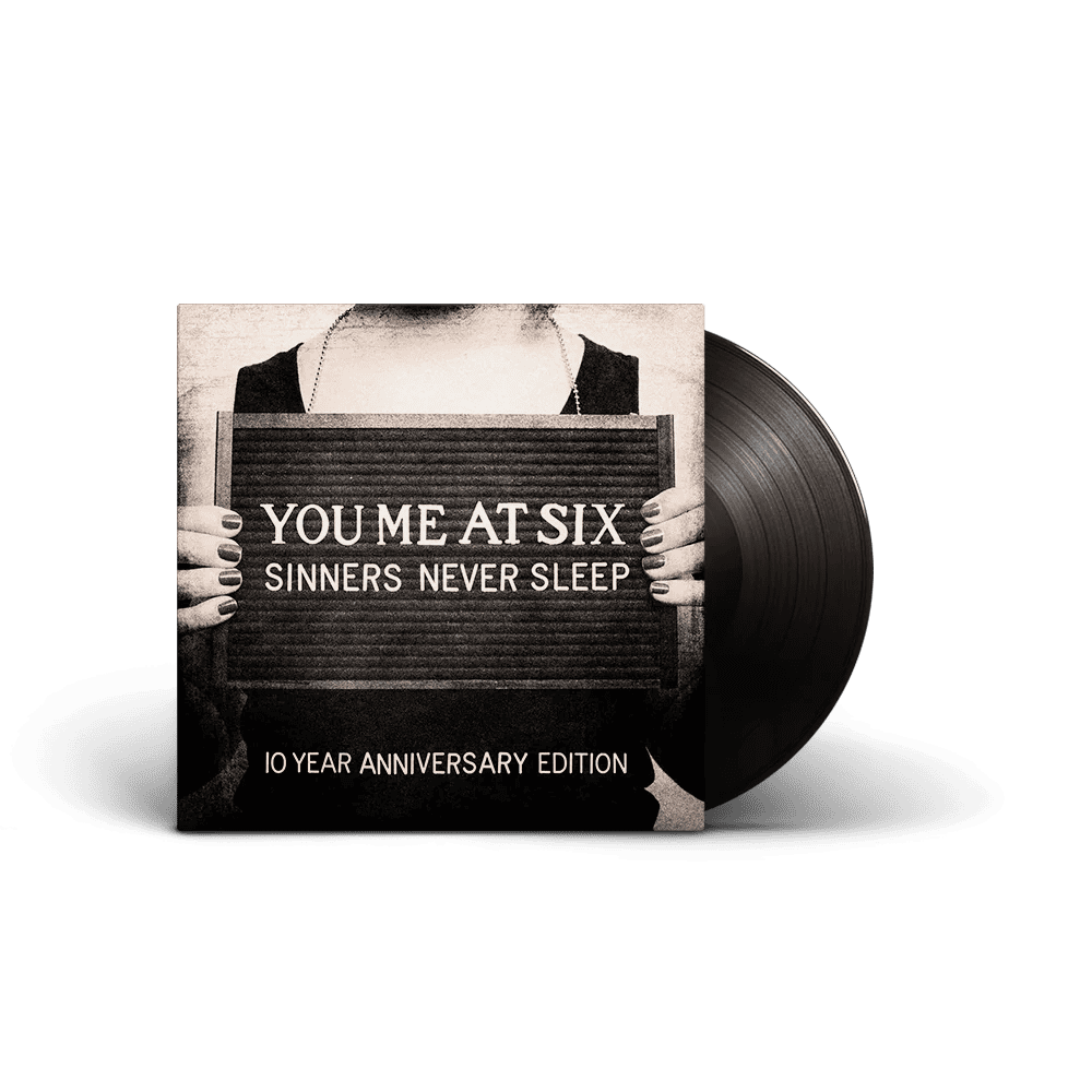 YOU ME AT SIX - Sinners Never Sleep (10 Year Anniversary Edition) Vinyl