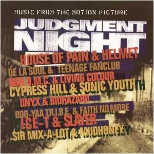 JUDGMENT NIGHT Soundtrack Vinyl