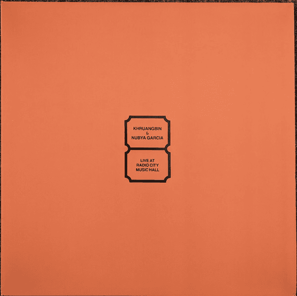 KHRUANGBIN & NUBYA GARCIA - Live At Radio City Music Hall Vinyl