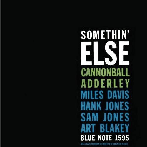 CANNONBALL ADDERLEY - Somethin' Else Vinyl