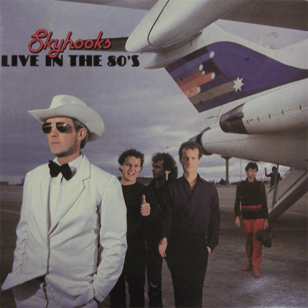 SKYHOOKS - Live In The 80's (VG+/VG+) Vinyl