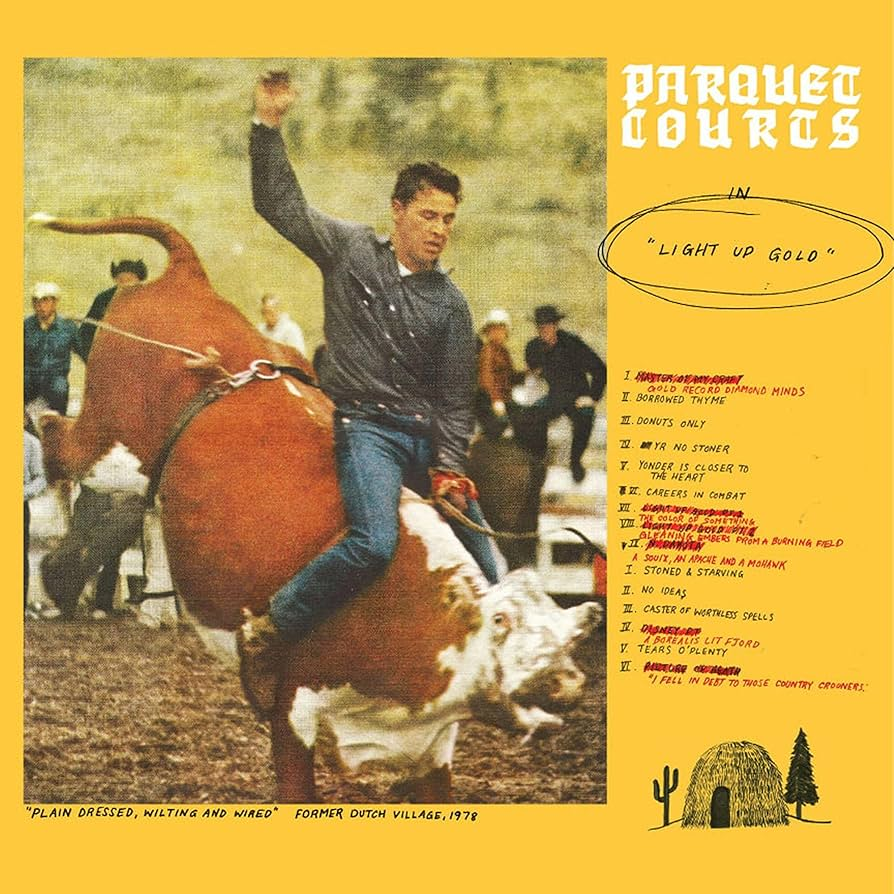 PARQUET COURTS - Light Up Gold Vinyl