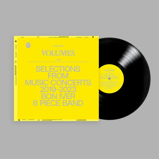 BON IVER - Volumes One - Selections from Music Concerts 2019-2023 Bon Iver 6 Piece Band Vinyl