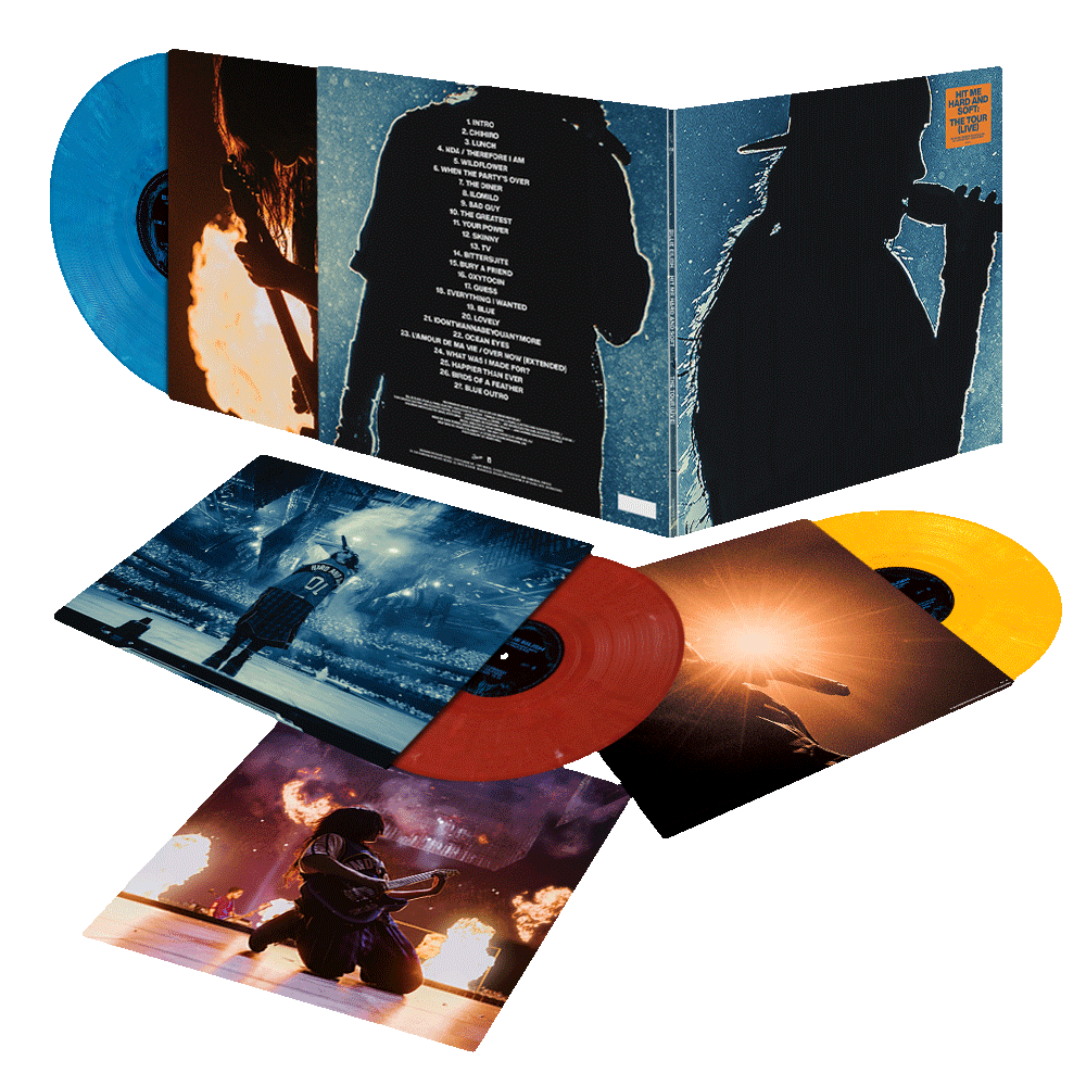 BILLIE EILISH - Hit Me Hard And Soft: The Tour (Live) Vinyl