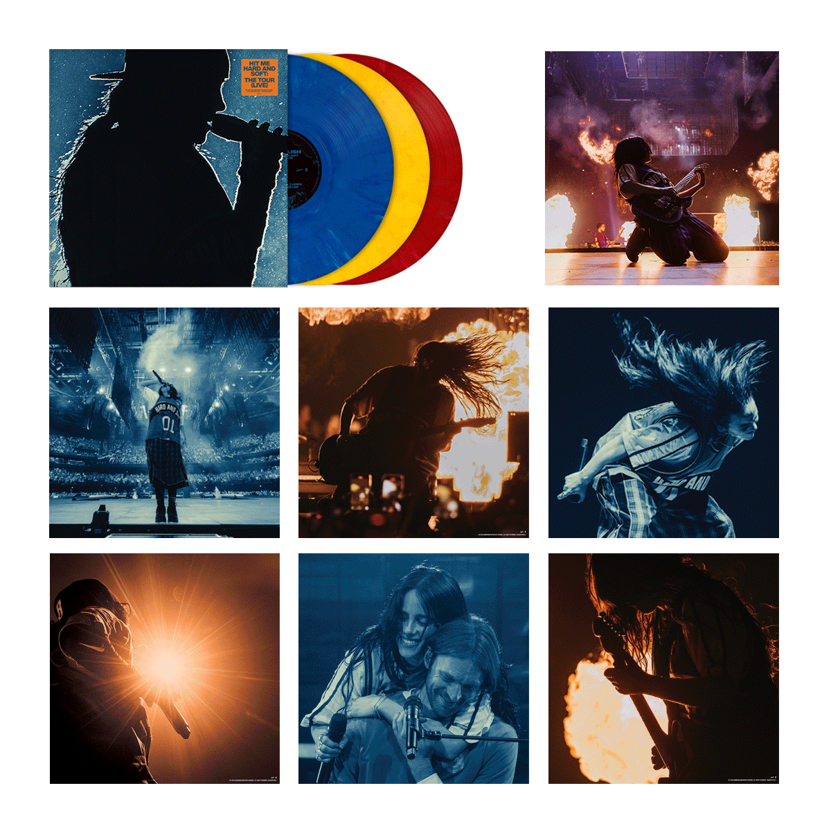 BILLIE EILISH - Hit Me Hard And Soft: The Tour (Live) Vinyl