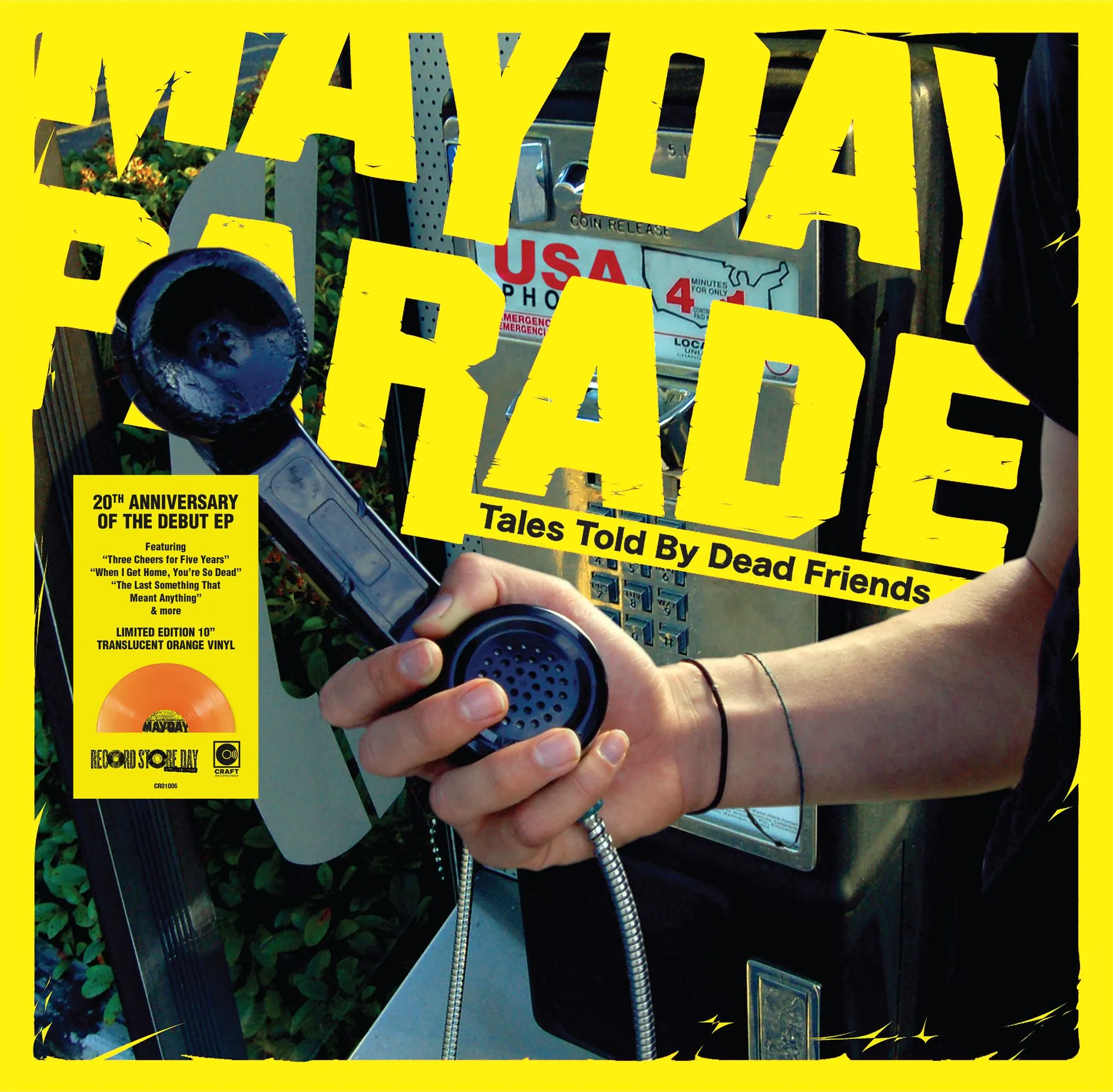 MAYDAY PARADE - Tales Told By Dead Friends RSD26 Vinyl