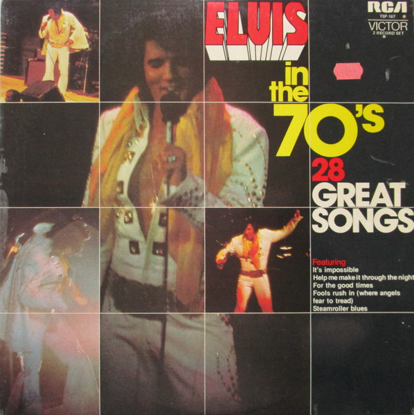 ELVIS PRESLEY - Elvis In The 70's (VG/VG) Vinyl