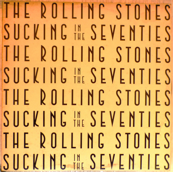 THE ROLLING STONES - Sucking In The Seventies (VG+/VG) Vinyl