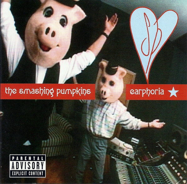 THE SMASHING PUMPKINS - Earphoria CD (VG+/VG+) Vinyl