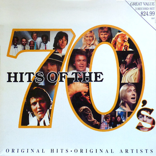 HITS OF THE 70'S Box Set (VG+/G+) Vinyl
