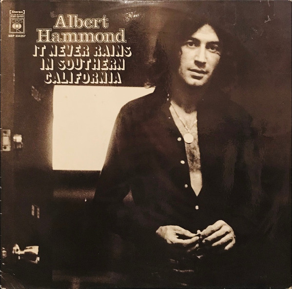 ALBERT HAMMOND JR. - It Never Rains In Southern California (VG/VG) Vinyl