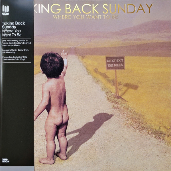 TAKING BACK SUNDAY - Where You Want To Be (NM/NM) Vinyl