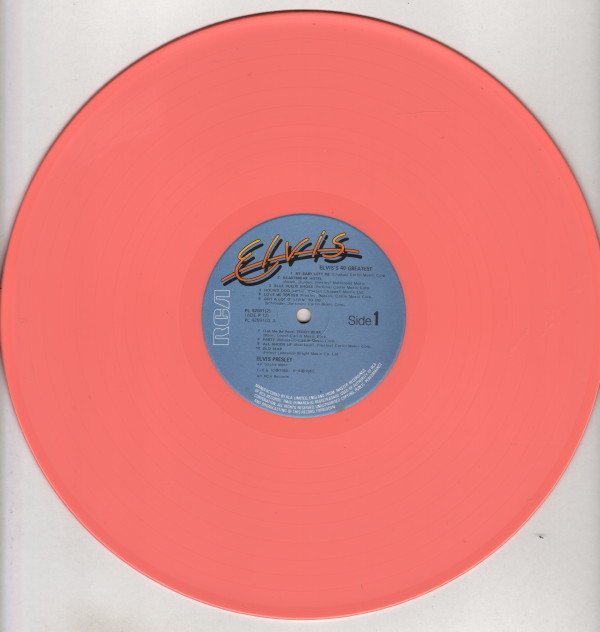 ELVIS PRESLEY - Elvis's 40 Greatest (VG+/VG+) Vinyl