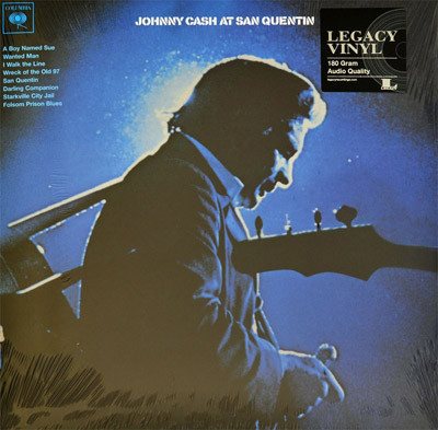 JOHNNY CASH - Johnny Cash at San Quentin (NM/VG+) Vinyl