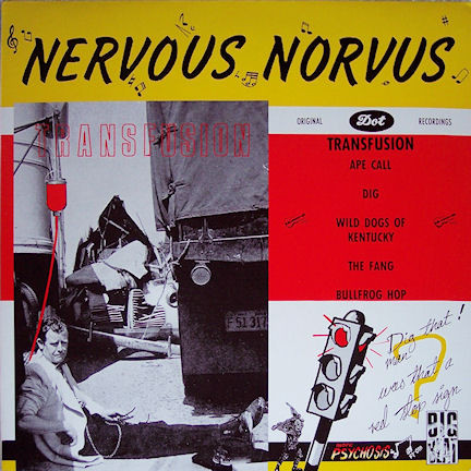 NERVOUS NORVUS - Transfusion (VG/VG+) Vinyl