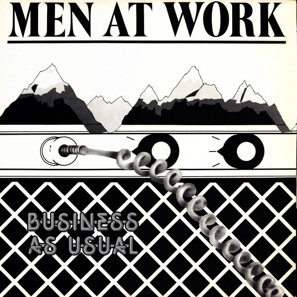 MEN AT WORK - Business As Usual (VG/VG+) Vinyl