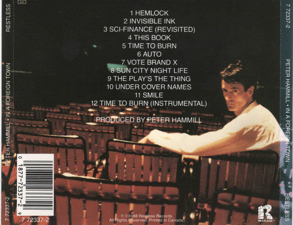 USED CD - Peter Hammill – In A Foreign Town