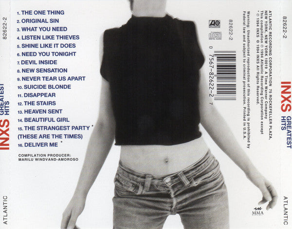 USED CD - INXS – The Greatest Hits