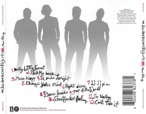 USED CD - The All-American Rejects – Move Along