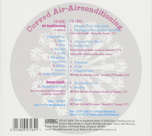 USED 2CD - Curved Air – Airconditioning