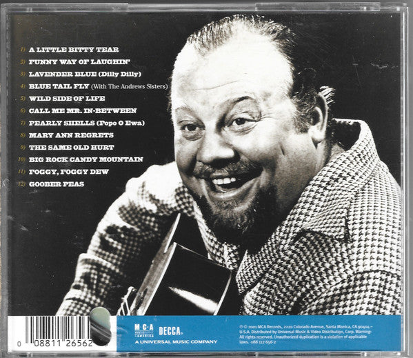 USED CD - Burl Ives – The Best Of Burl Ives