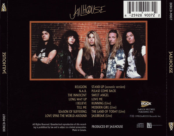USED CD - Jailhouse – Jailhouse