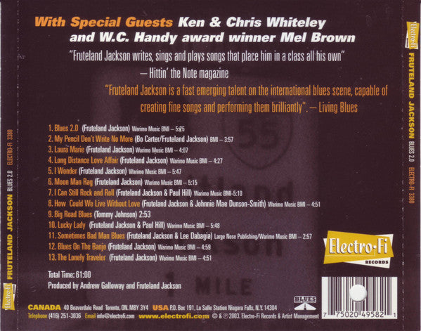USED CD - Fruteland Jackson – Blues 2.0