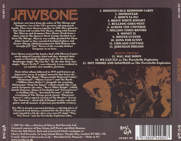 Jawbone – Jawbone - USED CD