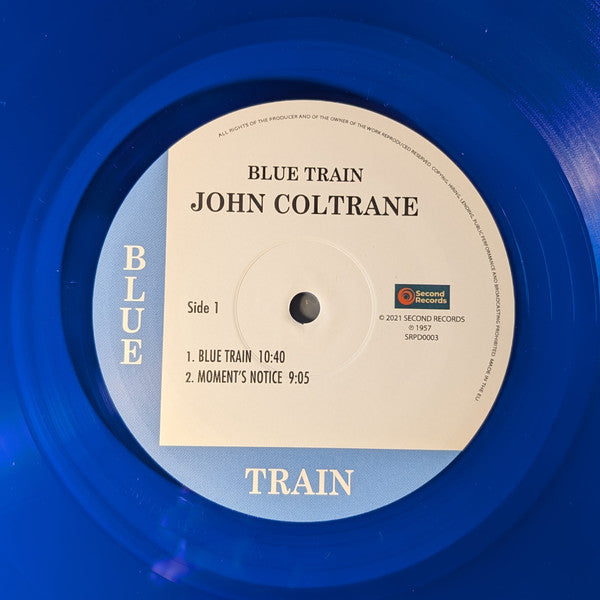 John Coltrane - Blue Train (BLUE VINYL) | Mint (M) Mint (M)