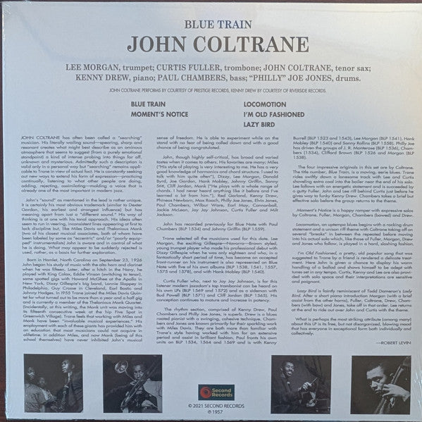 John Coltrane - Blue Train (BLUE VINYL) | Mint (M) Mint (M)