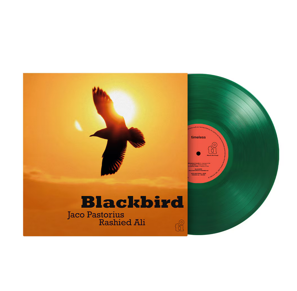 Jaco Pastorius & Rashied Ali - (PRESALE 7/24/26) Blackbird (MOV 180G 50TH ANN LMTD TRANSLUCENT GREEN VINYL) | Mint (M) Mint (M)