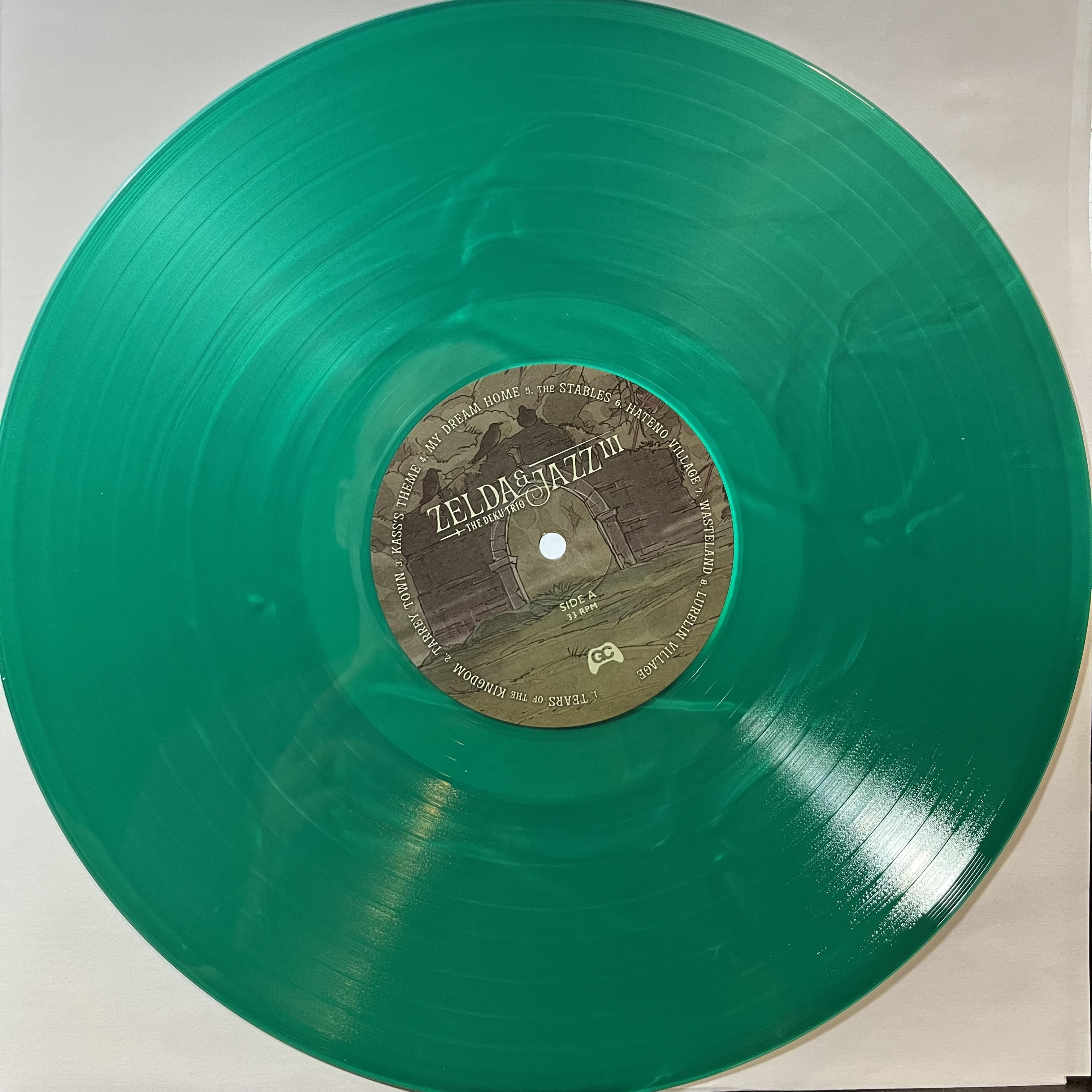 Deku Trio - Zelda & Jazz III (GREEN VINYL) | Mint (M) Mint (M)