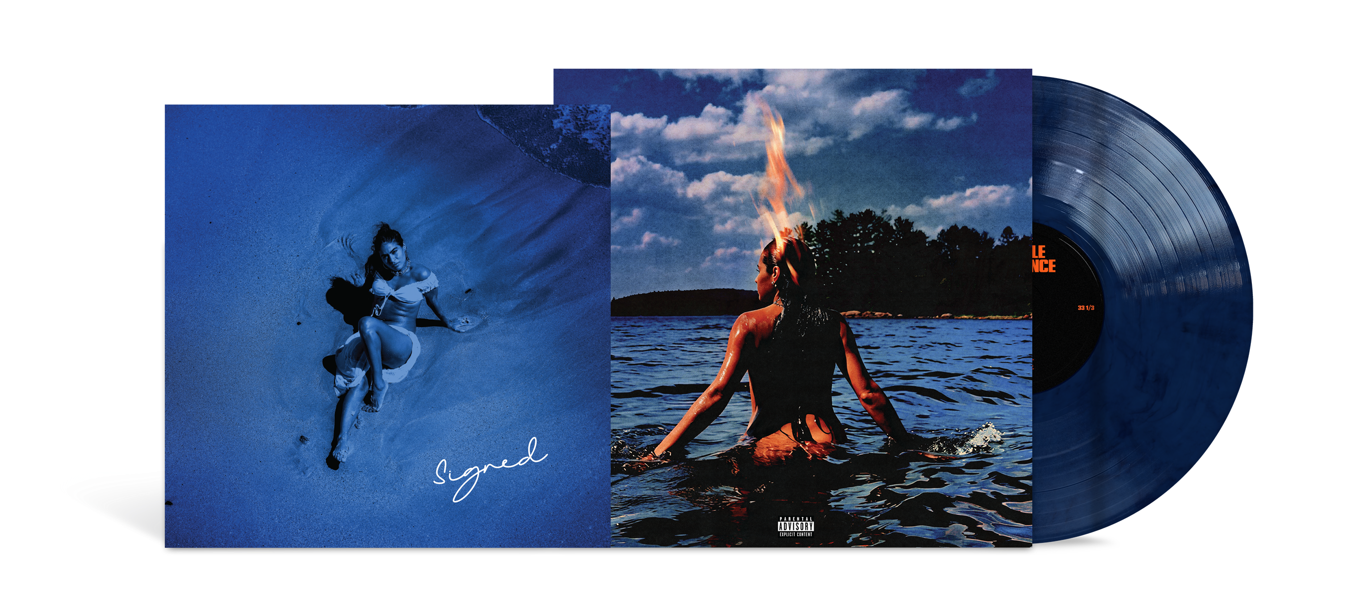 Jessie Reyez - A Little Vengeance (IEX SIGNED INSERT DEEP WATER BLUE VINYL) |