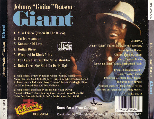 Johnny "Guitar" Watson – Giant - USED CD