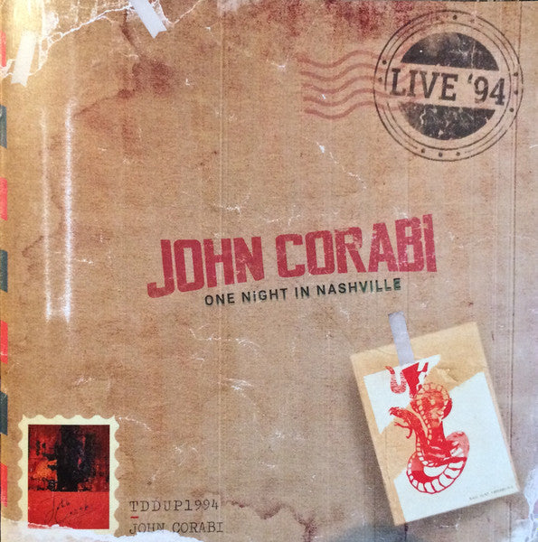 USED CD - John Corabi – One Night In Nashville (Live '94)