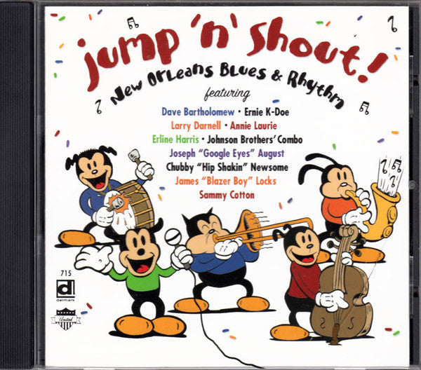 USED CD - Various – Jump 'n' Shout! (New Orleans Blues & Rhythm)