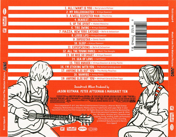 USED CD - Various – Juno (Music From The Motion Picture)